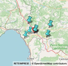 Mappa Via Ruggiero Ammiraglio, 85044 Lauria PZ, Italia (7.64385)
