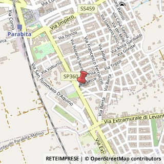 Mappa Via Provinciale Matino, 49, 73052 Parabita, Lecce (Puglia)