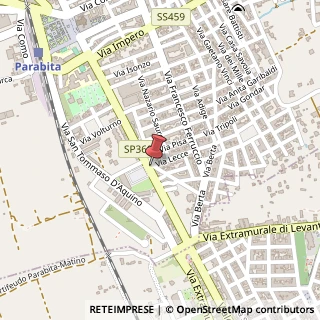 Mappa Via Provinciale Matino, 31, 73052 Parabita, Lecce (Puglia)