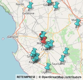 Mappa Via del Bersagliere, 73052 Parabita LE, Italia (8.532)