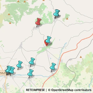 Mappa Via San Paolo, 09070 Milis OR, Italia (6.705)