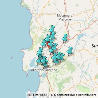 Mappa Via San Paolo, 09070 Milis OR, Italia (10.432)