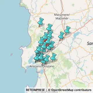 Mappa Via San Paolo, 09070 Milis OR, Italia (10.16)