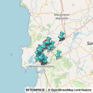 Mappa Via San Paolo, 09070 Milis OR, Italia (10.07)