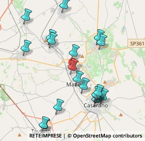 Mappa Via XXIV Maggio, 73052 Parabita LE, Italia (4.633)