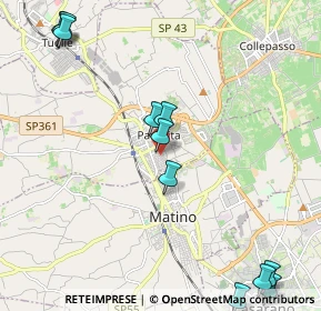 Mappa Via XXIV Maggio, 73052 Parabita LE, Italia (2.97091)
