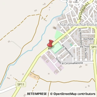 Mappa Via Is Arzolas, 97E, 09070 Narbolia, Oristano (Sardegna)