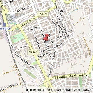 Mappa Via Torino, 39, 73052 Parabita, Lecce (Puglia)