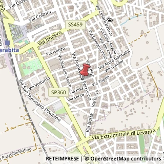 Mappa Via ferruccio, 73052 Parabita, Lecce (Puglia)