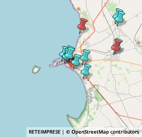 Mappa Lungomare Galilei, 73014 Gallipoli LE, Italia (3.14583)