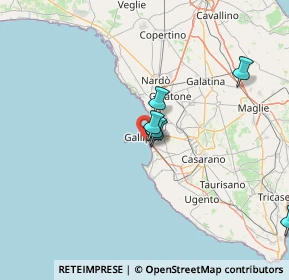 Mappa Lungomare Galilei, 73014 Gallipoli LE, Italia (35.64091)