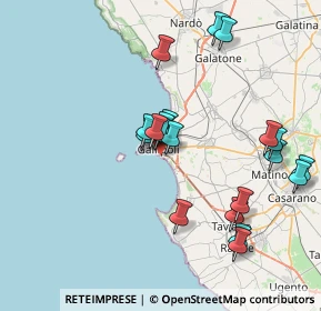 Mappa Lungomare Galilei, 73014 Gallipoli LE, Italia (8.187)