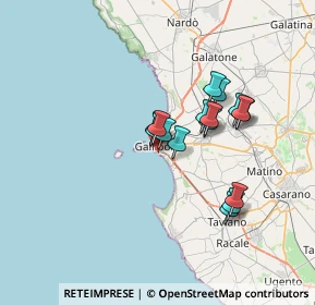 Mappa Lungomare Galilei, 73014 Gallipoli LE, Italia (5.84063)