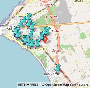 Mappa Strada Vicinale Santa Venardia, 73014 Gallipoli LE, Italia (0.997)