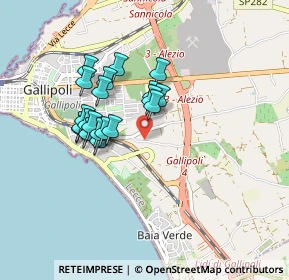 Mappa Strada Vicinale Santa Venardia, 73014 Gallipoli LE, Italia (0.7735)