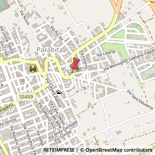 Mappa Via Provinciale Collepasso, 4, 73052 Parabita, Lecce (Puglia)