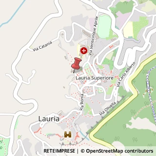 Mappa Via Fontana Superiore, 9, 85044 Lauria, Potenza (Basilicata)