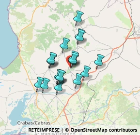Mappa Via Monte Grappa, 09070 Milis OR, Italia (5.2875)