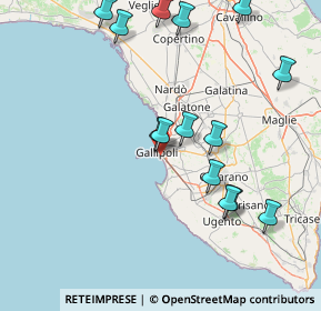 Mappa Via Rosmini, 73047 Gallipoli LE, Italia (18.76214)