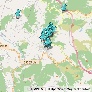 Mappa Via Cerruto, 85044 Lauria PZ, Italia (1.094)