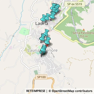 Mappa Via Cerruto, 85044 Lauria PZ, Italia (0.4725)