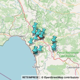 Mappa Piazza Ammiraglio Ruggero, 85044 Lauria PZ, Italia (9.3085)