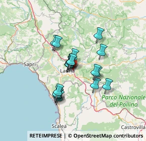 Mappa 85044 Lauria PZ, Italia (10.98421)