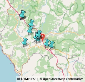 Mappa 85044 Lauria PZ, Italia (5.98692)