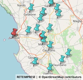 Mappa Via Roma, 73052 Parabita LE, Italia (9.2555)