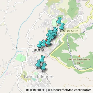 Mappa Piazza G. Miraglia, 85044 Lauria PZ, Italia (0.3165)