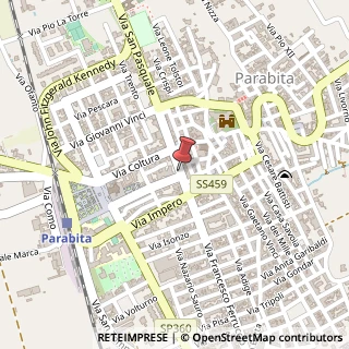 Mappa Via Vittorio Emanuele II, 32, 73052 Parabita, Lecce (Puglia)