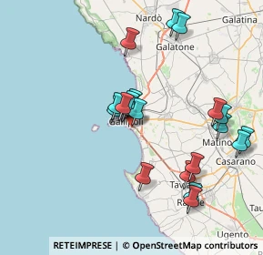 Mappa Via Rosmini, 73014 Gallipoli LE, Italia (8.0645)