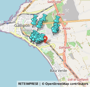 Mappa Via Torquato Tasso, 73014 Gallipoli LE, Italia (0.6375)