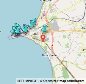 Mappa Via Torquato Tasso, 73014 Gallipoli LE, Italia (2.32)