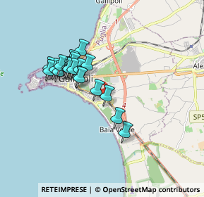 Mappa Via Torquato Tasso, 73014 Gallipoli LE, Italia (1.6025)