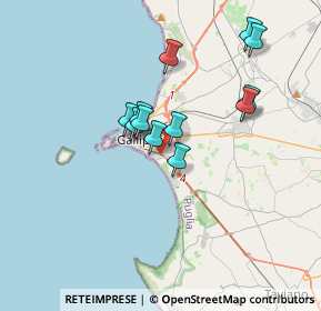 Mappa Via Torquato Tasso, 73014 Gallipoli LE, Italia (3.09333)