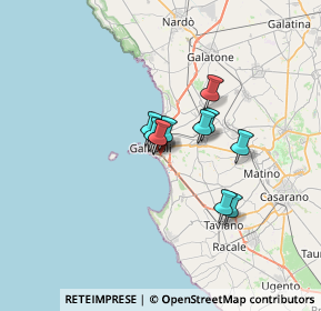 Mappa Via Torquato Tasso, 73014 Gallipoli LE, Italia (4.34909)