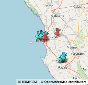 Mappa Via Torquato Tasso, 73014 Gallipoli LE, Italia (4.60583)