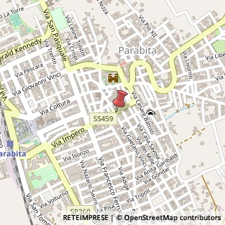 Mappa Via Impero, 49, 73052 Parabita, Lecce (Puglia)