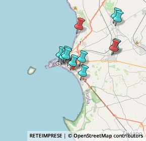 Mappa Vico A. Boito, 73014 Gallipoli LE, Italia (3.095)