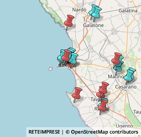 Mappa Vico A. Boito, 73014 Gallipoli LE, Italia (8.049)