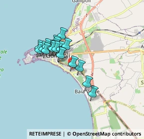 Mappa Vico A. Boito, 73014 Gallipoli LE, Italia (1.44)