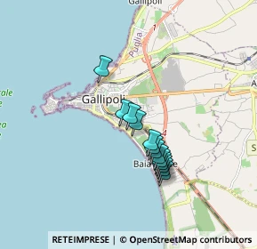 Mappa Vico A. Boito, 73014 Gallipoli LE, Italia (1.45615)