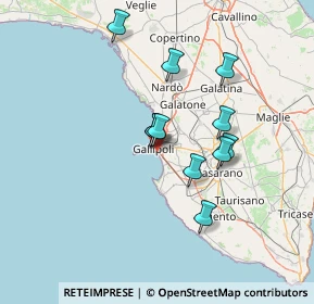 Mappa Vico A. Boito, 73014 Gallipoli LE, Italia (12.36273)