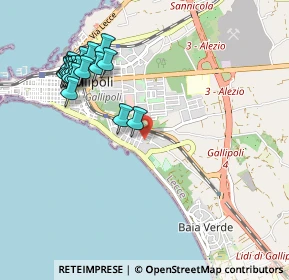 Mappa Vico A. Boito, 73014 Gallipoli LE, Italia (1.212)