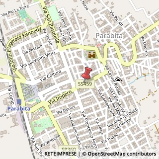 Mappa Via Impero,  71, 73052 Parabita, Lecce (Puglia)