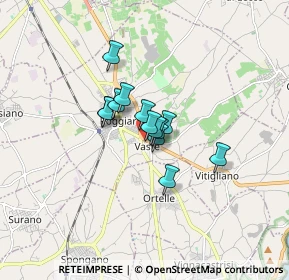 Mappa Via Alessandro Manzoni, 73037 Poggiardo LE, Italia (0.98692)