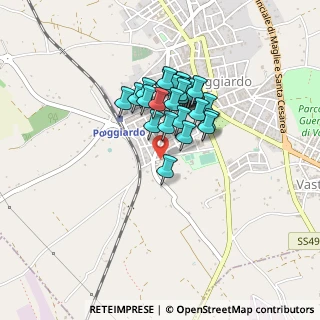 Mappa Via Oronzo Parlangeli, 73037 Poggiardo LE, Italia (0.33929)