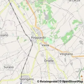 Mappa Poggiardo