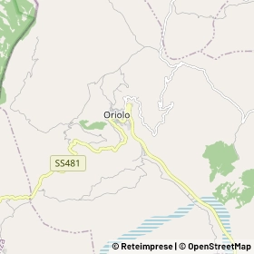 Mappa Oriolo